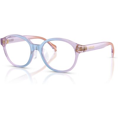 Versace VK 3012 - Lunettes - Bleu - Ronde - Publicité Versace VK 3012 - Lunettes - Bleu - Ronde - Publicité