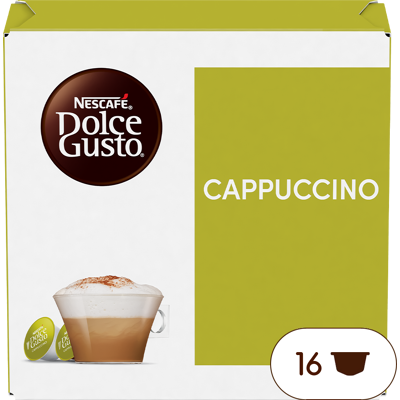 dolcegusto Cappuccino 16 capsules - Publicité dolcegusto Cappuccino 16 capsules - Publicité