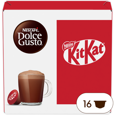 Nescafé KitKat - 48 Capsules pour Dolce Gusto - Publicité Nescafé KitKat - 48 Capsules pour Dolce Gusto - Publicité
