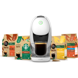 dolcegusto Pack NEO Caffè blanche + selection cafés longs 4 boîtes