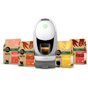dolcegusto Pack NEO Caffè blanche + selection top ventes cafés 4 boîtes