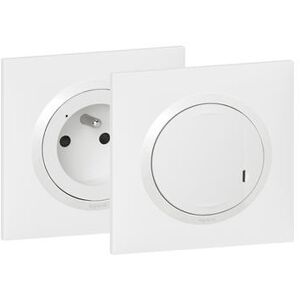 LEGRAND Prêt à poser dooxie créer une prise commandée avec 1 prise de courant et 1 commande sans fil livré complet blanc - Publicité LEGRAND Prêt à poser dooxie créer une prise commandée avec 1 prise de courant et 1 commande sans fil livré complet blanc - Publicité
