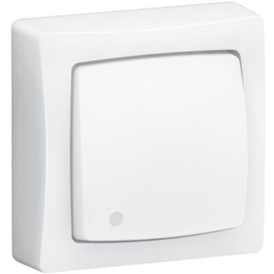 LEGRAND Interrupteur va-et-vient ou poussoir lumineux Saillie blanc - 086017L - Publicité LEGRAND Interrupteur va-et-vient ou poussoir lumineux Saillie blanc - 086017L - Publicité