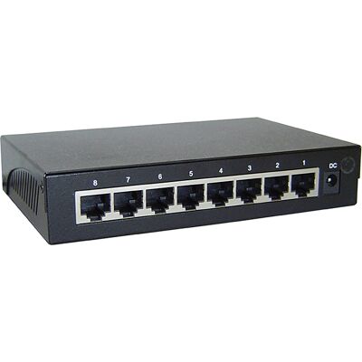 MICHAUD Switch 8 ports RJ45 - 1 Gbit - Publicité MICHAUD Switch 8 ports RJ45 - 1 Gbit - Publicité