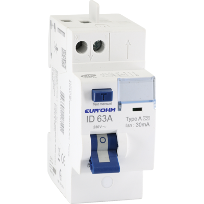 EUR'OHM - RX Protect - 63A - 30mA - Disjoncteur différentiel - Publicité EUR'OHM - RX Protect - 63A - 30mA - Disjoncteur différentiel - Publicité