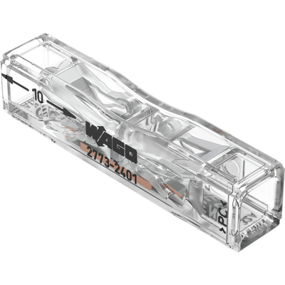 Boite 20 WAGO inline pour fil rigide 0,2mm à 4mm² - Publicité Boite 20 WAGO inline pour fil rigide 0,2mm à 4mm² - Publicité