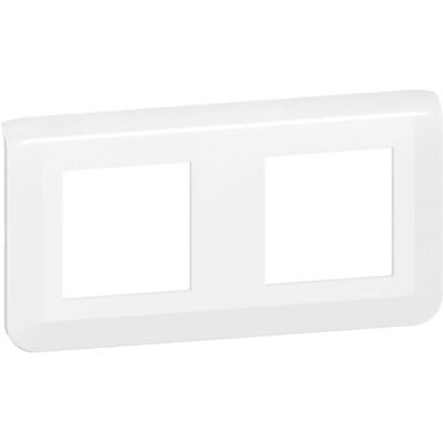 Legrand 277804L - Panneau mosaïque double horizontal blanc - Plaque de commutateur - Publicité Legrand 277804L - Panneau mosaïque double horizontal blanc - Plaque de commutateur - Publicité