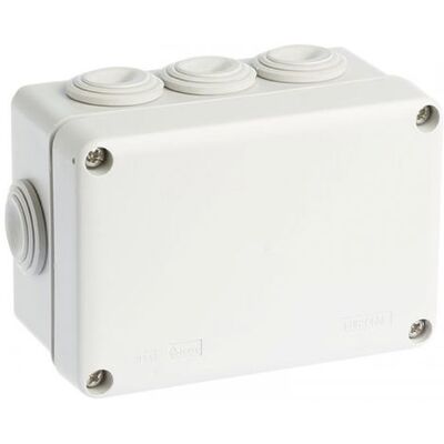 Boîte de dérivation Eur'Ohm 110X80X50mm IP55 - 50005 - Publicité Boîte de dérivation Eur'Ohm 110X80X50mm IP55 - 50005 - Publicité
