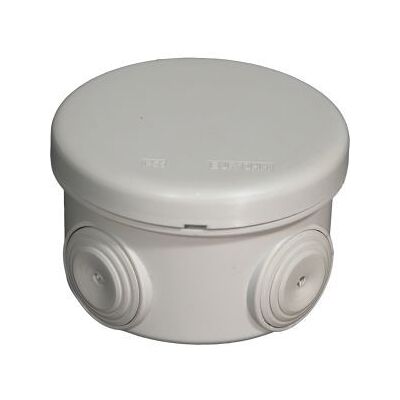 Boîte de dérivation ronde Eur'Ohm 80mm IP55 - 50002 - Publicité Boîte de dérivation ronde Eur'Ohm 80mm IP55 - 50002 - Publicité