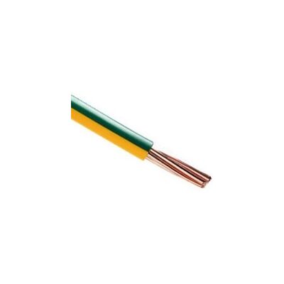 FILS Fil électrique rigide H07VR 16mm² vert/jaune - Au mètre - Publicité FILS Fil électrique rigide H07VR 16mm² vert/jaune - Au mètre - Publicité
