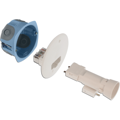 Boîte Murale Eur'ohm 53077 AIR'métic - 67mm, Résistante au feu, E27 - Publicité Boîte Murale Eur'ohm 53077 AIR'métic - 67mm, Résistante au feu, E27 - Publicité