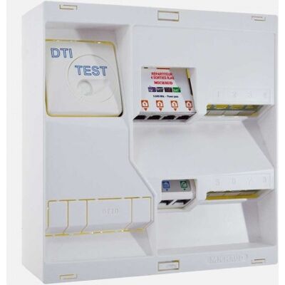 MICHAUD Tableau de communication TDC Néo - 8 Rj45 GRD3 - Publicité MICHAUD Tableau de communication TDC Néo - 8 Rj45 GRD3 - Publicité