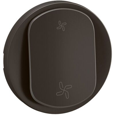 LEGRAND Enjoliveur interrupteur ou poussoir VMC Céliane 2 vitesses Noir - CN6001 - Publicité LEGRAND Enjoliveur interrupteur ou poussoir VMC Céliane 2 vitesses Noir - CN6001 - Publicité