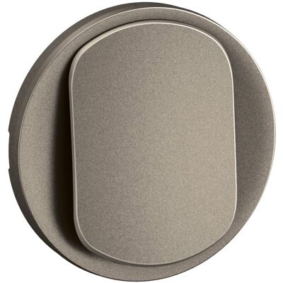 LEGRAND Enjoliveur interrupteur ou va-et-vient lumineux Céliane Aluminium - CT1001 - Publicité LEGRAND Enjoliveur interrupteur ou va-et-vient lumineux Céliane Aluminium - CT1001 - Publicité