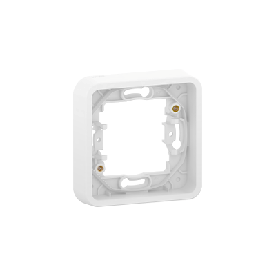 Cadre électrique blanc Schneider Electric Mureva Styl - 1 module - Publicité Cadre électrique blanc Schneider Electric Mureva Styl - 1 module - Publicité