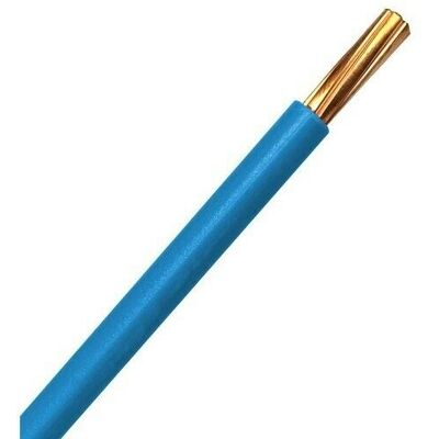FILS Fil électrique rigide H07VR 16mm² Bleu - Au mètre - Publicité FILS Fil électrique rigide H07VR 16mm² Bleu - Au mètre - Publicité