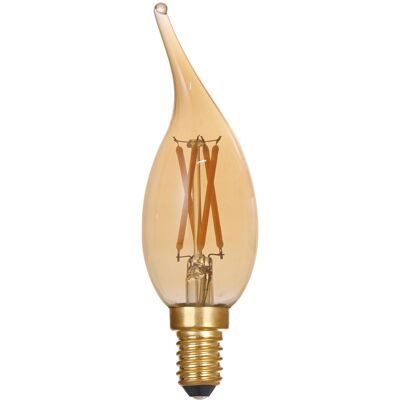 ARIC Lampe flamme coup de vent 4W ambrée 2500K - Publicité ARIC Lampe flamme coup de vent 4W ambrée 2500K - Publicité