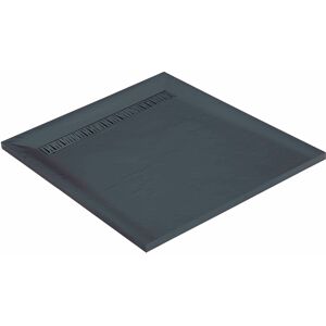 U-TILE - HD Resin Slate - Gris - 120x120 - Bac de douche - Publicité U-TILE - HD Resin Slate - Gris - 120x120 - Bac de douche - Publicité