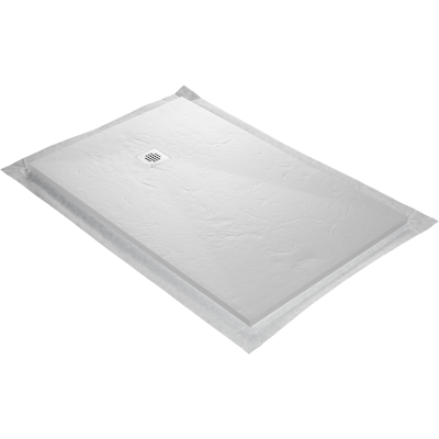 U-TILE - Résine HD 120x80 - Blanc - Bac de douche - Publicité U-TILE - Résine HD 120x80 - Blanc - Bac de douche - Publicité