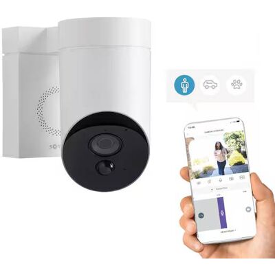 Caméra de Surveillance Extérieure - Blanc - Outdoor 2 Somfy - Publicité Caméra de Surveillance Extérieure - Blanc - Outdoor 2 Somfy - Publicité
