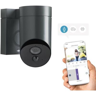 Caméra de Surveillance Extérieure - Gris - Outdoor 2 Somfy - Publicité Caméra de Surveillance Extérieure - Gris - Outdoor 2 Somfy - Publicité