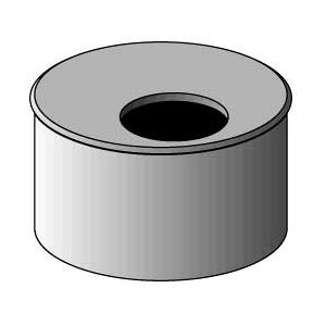 NICOLL Tampon réduit 1 trou diamètre 100-40 - Publicité NICOLL Tampon réduit 1 trou diamètre 100-40 - Publicité