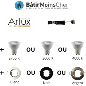 ARLUX Kit Spot Fixe - Publicité ARLUX Kit Spot Fixe - Publicité