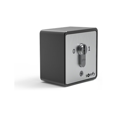 Somfy Déverouillage exterieur à clef Filaire - Publicité Somfy Déverouillage exterieur à clef Filaire - Publicité
