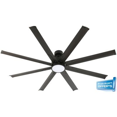 Ventilateur de plafond 112441 Boréas avec éclairage LED + Kit de fixation - FARELEK - Publicité Ventilateur de plafond 112441 Boréas avec éclairage LED + Kit de fixation - FARELEK - Publicité