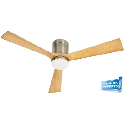 Ventilateur de plafond 112455 Tivar avec éclairage LED + Kit de fixation - FARELEK - Publicité Ventilateur de plafond 112455 Tivar avec éclairage LED + Kit de fixation - FARELEK - Publicité