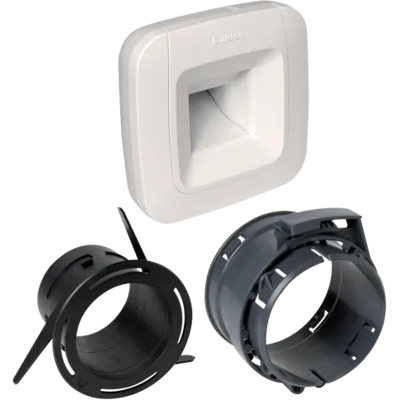 Kit bouche BDH bain ou cellier B51 diamètre 80mm + manchette - 11033680 ALDES - Publicité Kit bouche BDH bain ou cellier B51 diamètre 80mm + manchette - 11033680 ALDES - Publicité