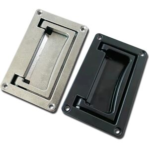 NONE Poignées cachées pour l'armoire, poignées carrées en alliage de Zinc, poignée de porte coulissante, boîte à outils, poignée de porte encastrée en bois LS523 - Publicité NONE Poignées cachées pour l'armoire, poignées carrées en alliage de Zinc, poignée de porte coulissante, boîte à outils, poignée de porte encastrée en bois LS523 - Publicité