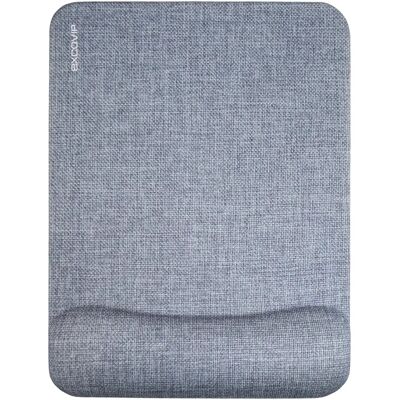 Tapis de souris ergonomique EXCO avec repose-poignet en Silicone, tapis de souris confortable pour ordinateur, Base antidérapante en PU pour ordinateur portable de bureau et de maison - Publicité Tapis de souris ergonomique EXCO avec repose-poignet en Silicone, tapis de souris confortable pour ordinateur, Base antidérapante en PU pour ordinateur portable de bureau et de maison - Publicité
