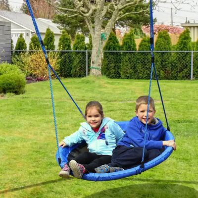 Balancier Enfant Homcom - Capacité 100kg, Bleu, Usage intérieur & extérieur - Publicité Balancier Enfant Homcom - Capacité 100kg, Bleu, Usage intérieur & extérieur - Publicité
