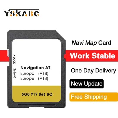 NAVINESA Carte SD VW Golf 7 - 16GB, Capacité totale - Navigation - Publicité NAVINESA Carte SD VW Golf 7 - 16GB, Capacité totale - Navigation - Publicité
