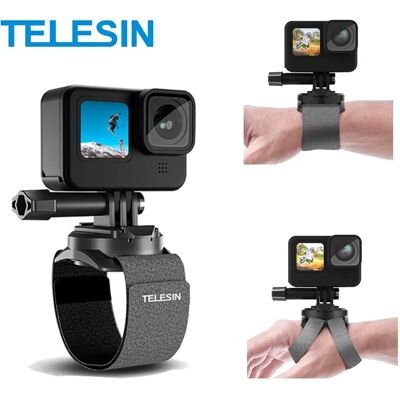 TELESIN – dragonne de poignet rotative à 360 degrés, pour GoPro Hero 13 12 11 10 9, support de bande pour Insta360 Osmo Action - Publicité TELESIN – dragonne de poignet rotative à 360 degrés, pour GoPro Hero 13 12 11 10 9, support de bande pour Insta360 Osmo Action - Publicité