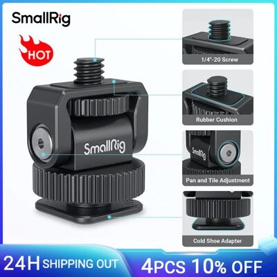 SmallRig Mini Adaptateur de Zingue Froide - Accessoire Compacte pour Caméra - Publicité SmallRig Mini Adaptateur de Zingue Froide - Accessoire Compacte pour Caméra - Publicité