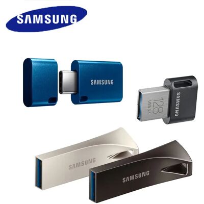 Samsung BAR/FIT/Plus clé USB 3.1 256GB 128GB 64GB clé USB type-c en métal USB3.1 clé USB dispositif de stockage disque U - Publicité Samsung BAR/FIT/Plus clé USB 3.1 256GB 128GB 64GB clé USB type-c en métal USB3.1 clé USB dispositif de stockage disque U - Publicité
