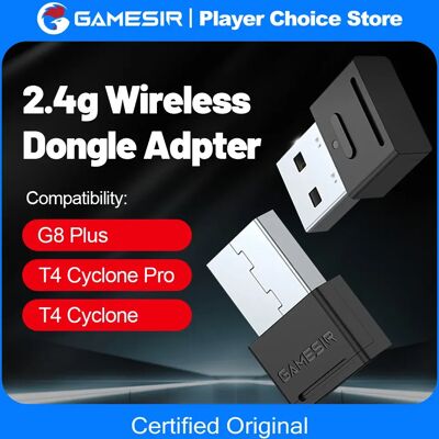 Adaptateur Sans Fil GameSir T4 - Accessoire de Jeu - Publicité Adaptateur Sans Fil GameSir T4 - Accessoire de Jeu - Publicité