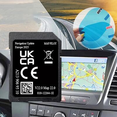 NAVINESA Carte SD V22 pour Mercedes Classe C W205 E V Classe X GLC avec navigation Garmin, carte EU, Pilot Star2 A2139069510 2026 - Publicité NAVINESA Carte SD V22 pour Mercedes Classe C W205 E V Classe X GLC avec navigation Garmin, carte EU, Pilot Star2 A2139069510 2026 - Publicité