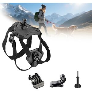 sheingka Harnais pour chien doux et réglable pour Gopro hero 13 12 11 10 9 8 7 6 5 4 sessions pour DJI OSMO Action 5pro 4 3 insta360 X4 X3 cam - Publicité sheingka Harnais pour chien doux et réglable pour Gopro hero 13 12 11 10 9 8 7 6 5 4 sessions pour DJI OSMO Action 5pro 4 3 insta360 X4 X3 cam - Publicité