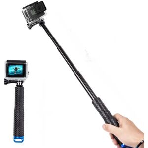 lousxy Perche à Selfie portative extensible en alliage d'aluminium de 48cm, poteau télescopique pour GoPro Hero 12 11 10 9 8 7 OSMO Action Xiaoyi SJCAM Eke - Publicité lousxy Perche à Selfie portative extensible en alliage d'aluminium de 48cm, poteau télescopique pour GoPro Hero 12 11 10 9 8 7 OSMO Action Xiaoyi SJCAM Eke - Publicité