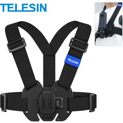 TELESIN support de sangle de poitrine support de ceinture de gilet pour GoPro Hero 13 12 11 10 9 8 7 6 5 Insta360 DJI accessoires de caméra d'action - Publicité TELESIN support de sangle de poitrine support de ceinture de gilet pour GoPro Hero 13 12 11 10 9 8 7 6 5 Insta360 DJI accessoires de caméra d'action - Publicité
