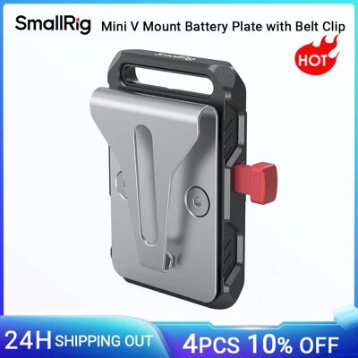 SmallRig-Mini plaque de batterie à montage en V, plaque de batterie à montage en V avec clip de ceinture pour alimentation d'appareil photo-2990 - Publicité SmallRig-Mini plaque de batterie à montage en V, plaque de batterie à montage en V avec clip de ceinture pour alimentation d'appareil photo-2990 - Publicité