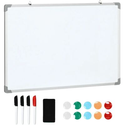 HOMCOM MCOM-Meuble magnétique de salle de bain, pièce de nettoyage en aluminium, 90x60 cm - Publicité HOMCOM MCOM-Meuble magnétique de salle de bain, pièce de nettoyage en aluminium, 90x60 cm - Publicité