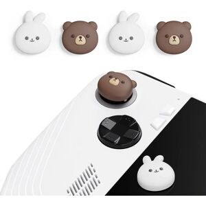 PlayVital-Jolis capuchons de pouce pour ROG Ally, capuchons de manette en silicone, poignées de pouce pour ROG Ally X 2024, Chubby Bear & Bunny - Publicité PlayVital-Jolis capuchons de pouce pour ROG Ally, capuchons de manette en silicone, poignées de pouce pour ROG Ally X 2024, Chubby Bear & Bunny - Publicité