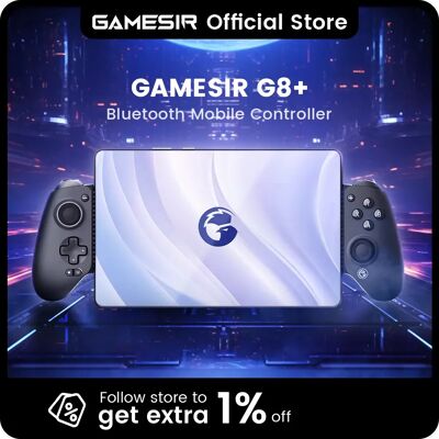  Manette de jeu Bluetooth GameSir G8+ à effet Hall pour Nintendo Switch 2, téléphone Android, tablettes, iPhone, iPad, PC - Publicité Manette de jeu Bluetooth GameSir G8+ à effet Hall pour Nintendo Switch 2, téléphone Android, tablettes, iPhone, iPad, PC - Publicité