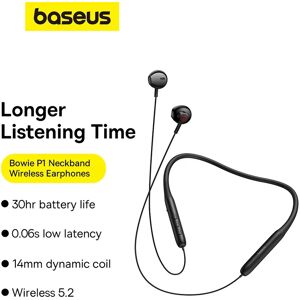 BASEUS Bas192.- Écouteurs Sans Fil avec Bluetooth et Absorption Magnétique, Oreillettes de dehors, Musique, Jeu, Sauna, Hifi, P1 - Publicité BASEUS Bas192.- Écouteurs Sans Fil avec Bluetooth et Absorption Magnétique, Oreillettes de dehors, Musique, Jeu, Sauna, Hifi, P1 - Publicité