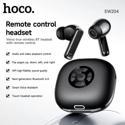 Écouteurs sans fil Bluetooth 6.0 HOCO avec télécommande, micro pour le sport, longue autonomie, audio HiFi stéréo AAC SBC - Publicité Écouteurs sans fil Bluetooth 6.0 HOCO avec télécommande, micro pour le sport, longue autonomie, audio HiFi stéréo AAC SBC - Publicité