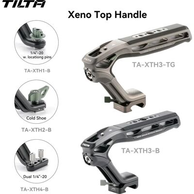 Poignée supérieure TILTA Xeno TA-XTH avec griffe porte-accessoire et broches de fixation 1/4'-20 NATO pour cages Sony FX3 FX30 FX5 Canon Nikon Fujifilm - Publicité Poignée supérieure TILTA Xeno TA-XTH avec griffe porte-accessoire et broches de fixation 1/4'-20 NATO pour cages Sony FX3 FX30 FX5 Canon Nikon Fujifilm - Publicité